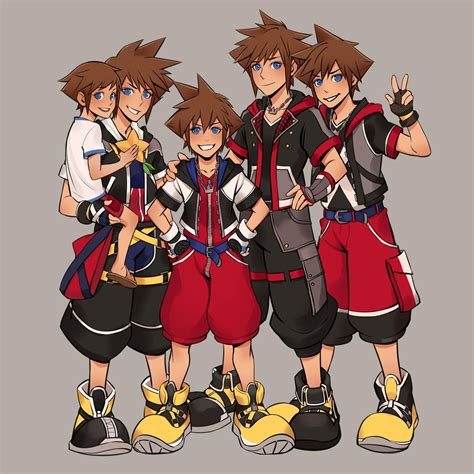 sora kingdom hearts age